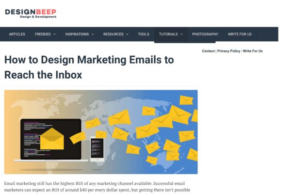 How to Design Marketing Emails to Reach the Inbox - cropped