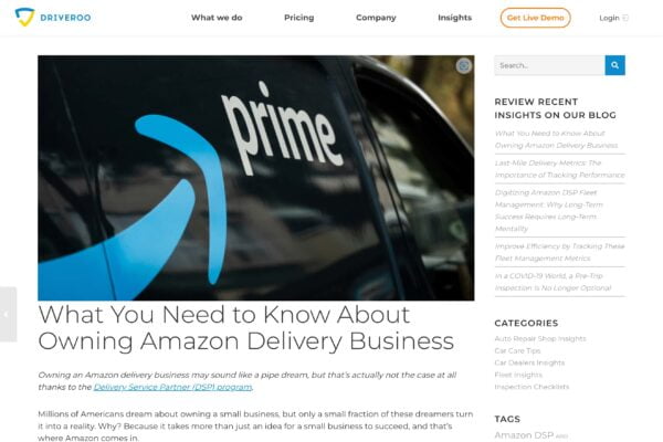 What You Need to Know About Owning Amazon Delivery Business