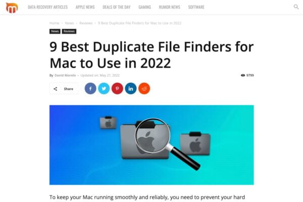9 Best Duplicate File Finders for Mac to Use in 2022