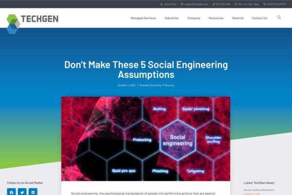 Don’t Make These 5 Social Engineering Assumptions