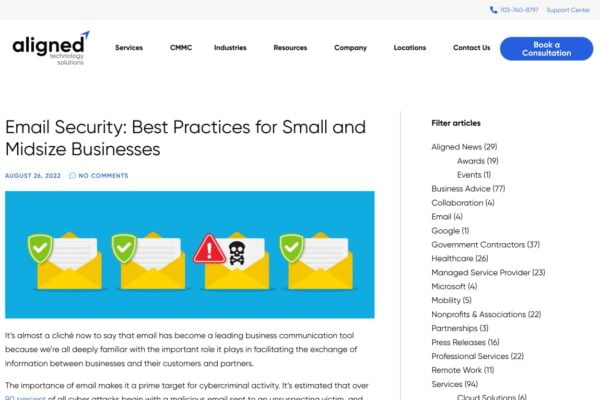 Email Security: Best Practices for Small and Midsize Businesses