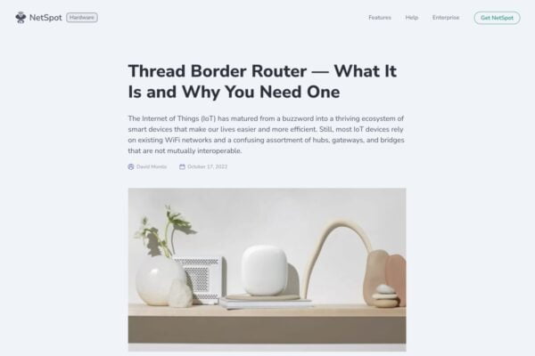 Thread Border Router — What It Is and Why You Need One