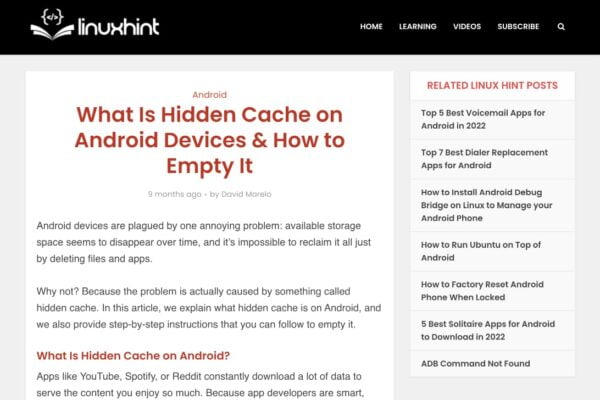 What Is Hidden Cache on Android Devices & How to Empty It